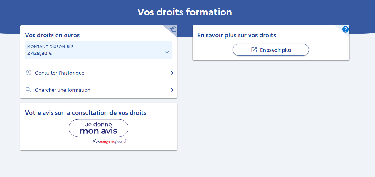Formation Cpf Comment Utiliser Son Compte Formation Cpf En